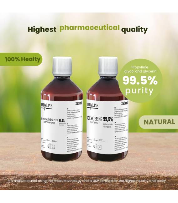 250ml glycerin+250mlpropylen hdline