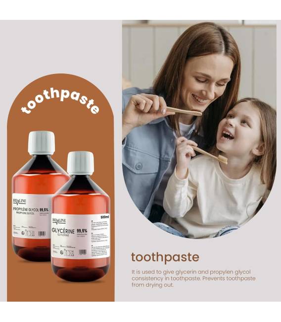 HD LINE 500ml GLYCERIN + 500ml PROPYLENGLYCOL