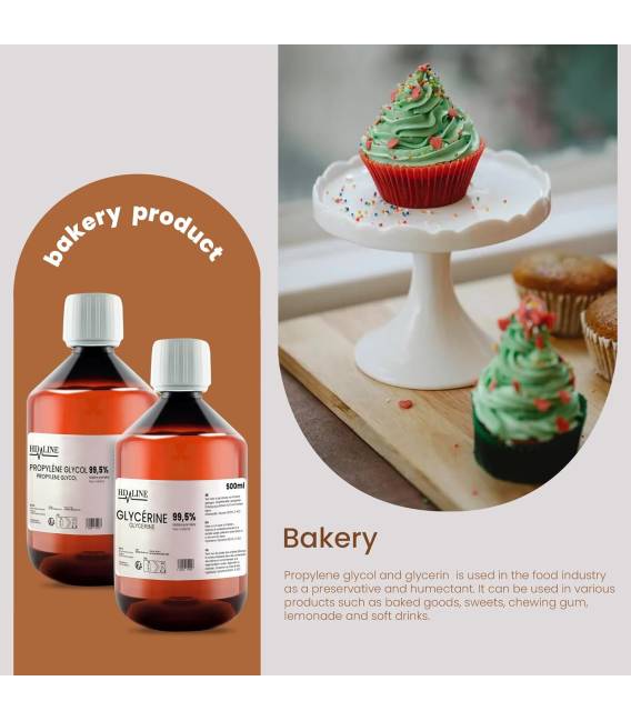 HD LINE 500ml GLYCERIN + 500ml PROPYLENGLYCOL