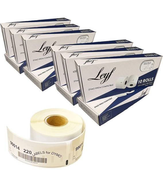 100 rolls seiko DYMO 99014 compatible WHITE labels writer roll 54mm X 101mm