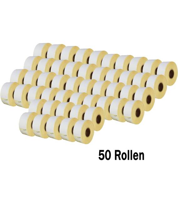Lot 30 rouleaux etiquettes seiko DYMO 99012 compatibles labels writer roll 36mm X 89mm