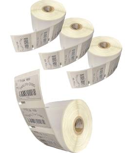 1 rouleau etiquettes seiko DYMO 11354 compatibles labels writer roll 57mm x 32mm