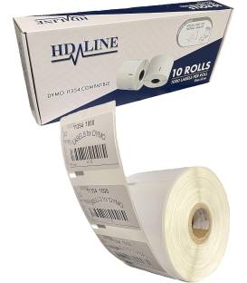 10 rolls seiko DYMO 11354 compatible labels writer roll 57mm x 32mm