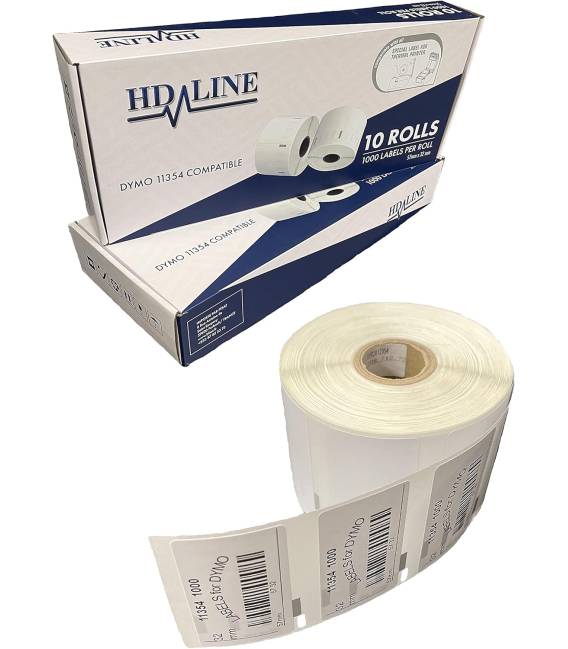 20 rouleau etiquettes seiko DYMO 11354 compatibles labels writer roll 57mm x 32mm