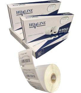 1 rouleau etiquettes seiko DYMO 11354 compatibles labels writer roll 57mm x 32mm