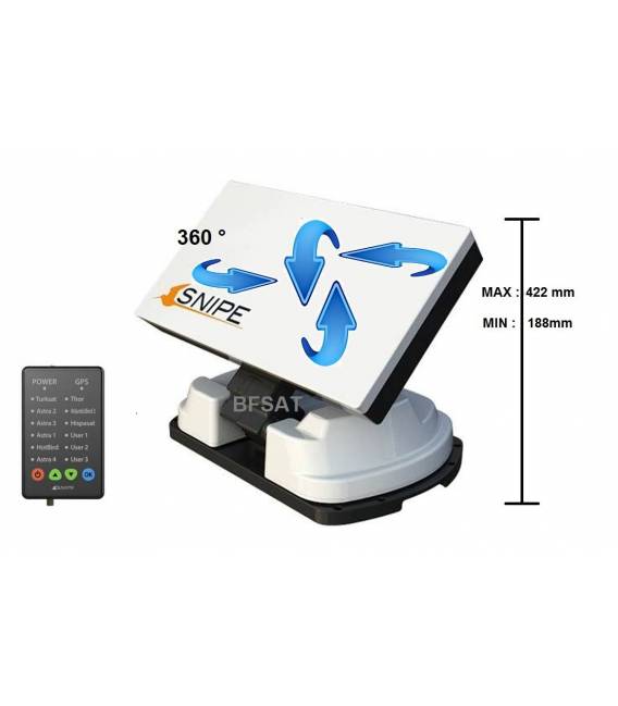 parabole camping full automatique Avtex AQF431