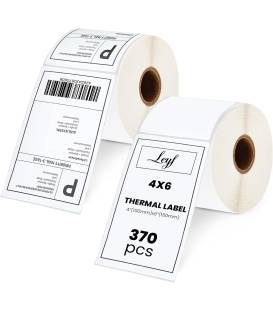 3 x Etiquette zebra 101,6 mm x 152,4mm 370 etiquette
