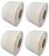 4 X Grand Zebra Etiquette 105mm x 148mm 4600 etiquette