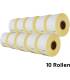 Lot 10 rouleaux etiquettes seiko DYMO 99010 compatibles labels writer rolll 28mm X 89mm