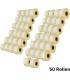 Lot 50 rouleaux etiquettes seiko DYMO 99010 compatibles labels writer roll 28mm X 89mm