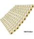 Lot 3 rouleaux étiquettes DYMO 99012 compatibles BLANC labels writer rolls 