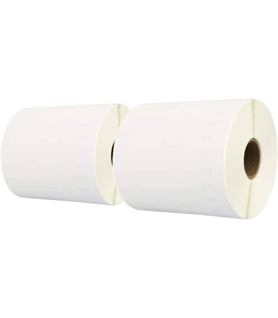2 x Dymo GRAND compatible LabelWriter Etiquettes 4 XL Rouleau de 220 étiquettes 104 x 159 mm