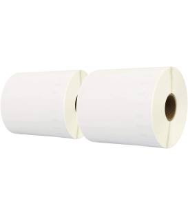 2 x Dymo GRAND compatible LabelWriter Etiquettes 4 XL Rouleau de 220 étiquettes 104 x 159 mm