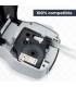45013 Ruban 20x Dymo Rubans d'étiquettes pour Dymo LabelMan