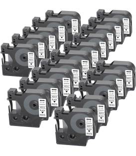 45013 Ruban 20x Dymo Rubans d'étiquettes pour Dymo LabelMan
