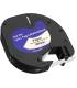 91200 Ruban 1X compatible pour Dymo LetraTag Ruban Plastique 12mm x 4m, Recharge