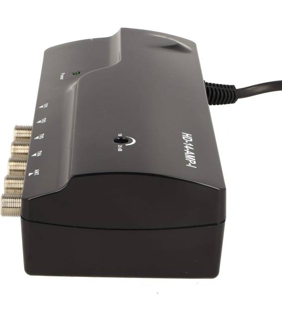 HD-LINE Amplificateur terrestre TNT 4 voies UHF VHF Gain 25dB bfsat.fr