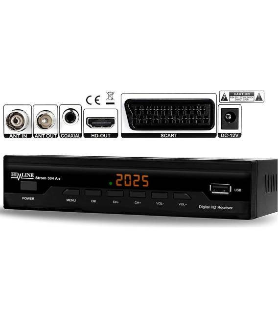 LIVE TNT 2000 PLUS DVB-T2 démodulateur récepteur terrestre TNT HD