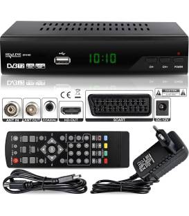 Echosat 2910 S DVB-T/T2 Decodeur Tnt — ✓Full HD [ 1920 x 1080 ] ✓HDMI ✓MPEG-4 ✓AVC ✓MPEG-2 MP ✓1080i ✓1080P Standard ✓ Péritel ✓
