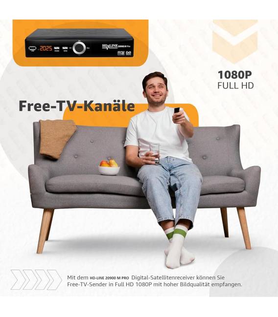 Echosat 20900 M PRO TWIN remote control Digitaler Satelliten Receiver