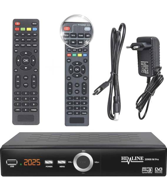 Echosat 20900 M PRO TWIN remote control Digitaler Satelliten Receiver