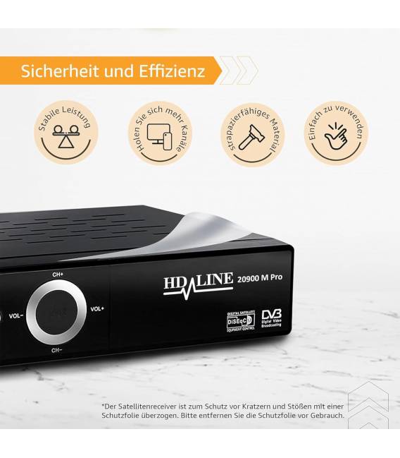 Echosat 20900 M PRO TWIN remote control Digitaler Satelliten Receiver