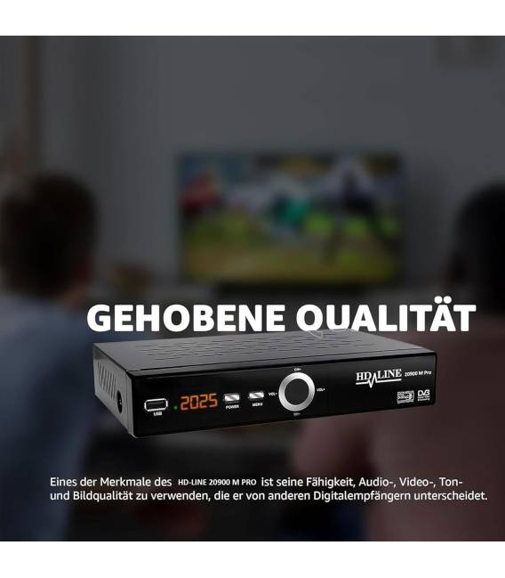 Echosat 20900 M PRO TWIN remote control Digitaler Satelliten Receiver