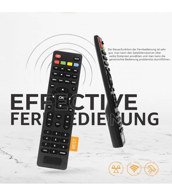 Echosat 20900 M PRO TWIN remote control Digitaler Satelliten Receiver