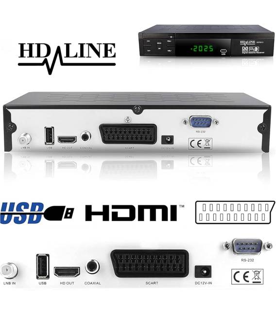Echosat 20700 HD Démodulateur satellite FTA HD