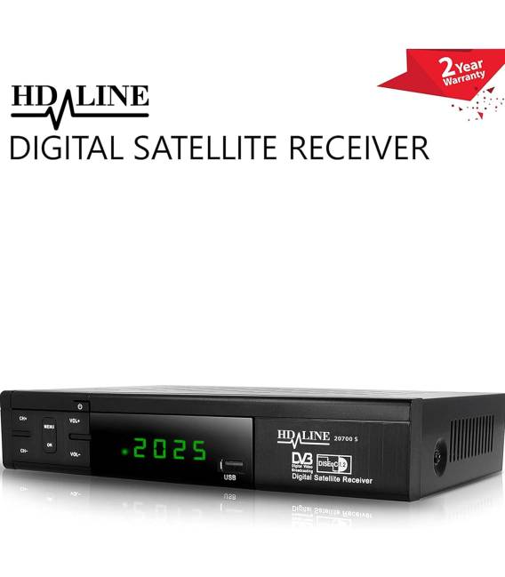 Echosat 20700 HD Démodulateur satellite FTA HD