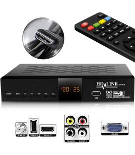 Echosat 20500 HD - Démodulateur satellite chaines HD FTA DVB-S2 HDMI USB