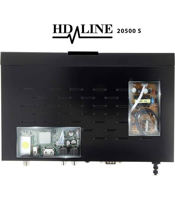 Echosat 20500PLUS HD - Démodulateur satellite chaines HD FTA DVB-S2 HDMI USB PVR