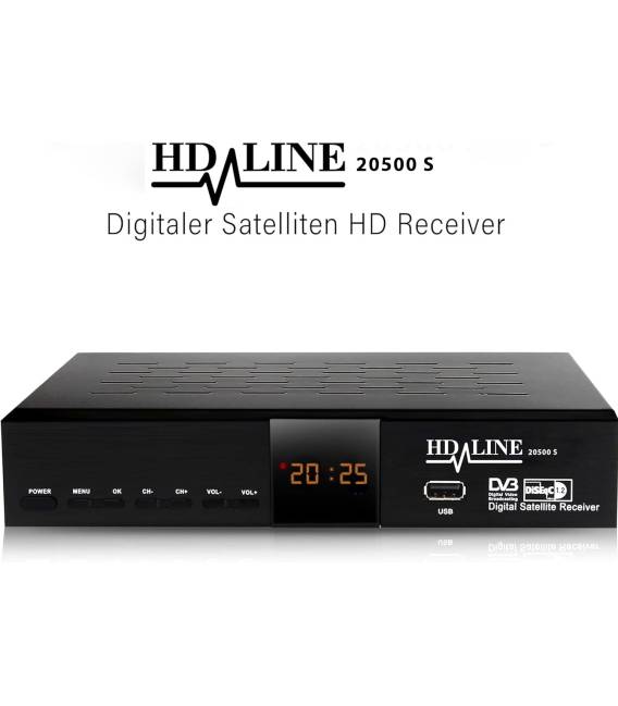 Echosat 20500PLUS HD - Démodulateur satellite chaines HD FTA DVB-S2 HDMI USB PVR