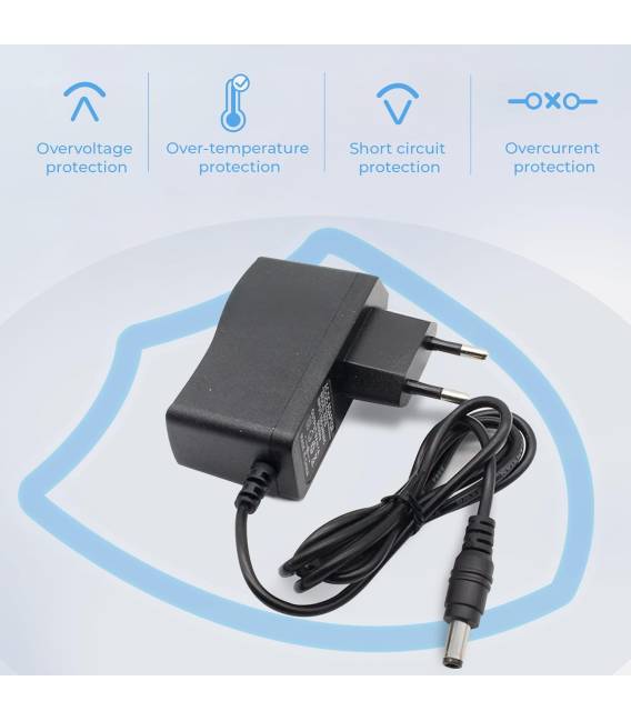 ALIMENTATION 9V 1A 5.5X2.1MM jack adaptateur