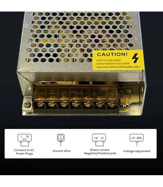 12V 15A adapteur 