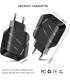 40W NOIR chargeur 1 USB. 1 TYPE C