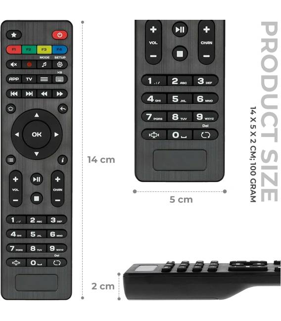 Télécommande de remplacement pour décodeur MAG