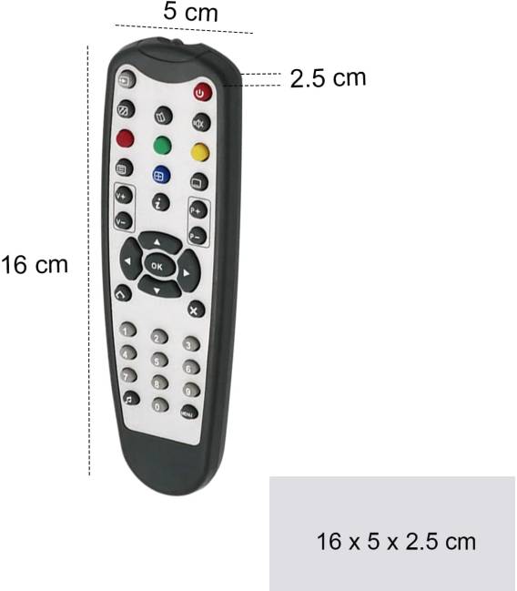 TÉLÉCOMMANDE TNTSAT ET TNT SAGEM ISD91HD / DS86HD / DS87HD.....