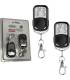 2X Universal remote control 433 MHZ 4 buttons