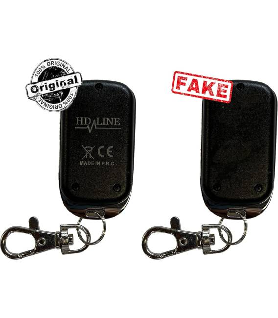Télécommande universelle 433 MHZ Porte de Garage / Portail Alarme 4 boutons