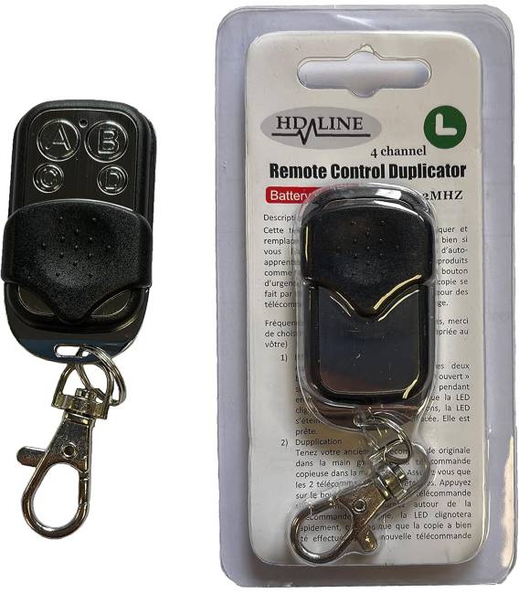 1X Universal Remote Control 433 MHZ Alarm 4 buttons