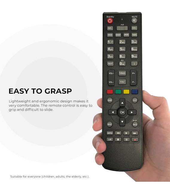 Fernbedienung Fransat und Tntsat hd sd / CLAYTON AXIL ENGEL ASTRELL DIGITRONIC IKUSI