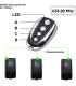 2X BFT MITTO2 OU MITTO4 ET TRC1 TRC2 OU TRC4 telecommande universelle 433 MHZ Porte de Garage