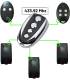 2X BFT MITTO2 OU MITTO4 ET TRC1 TRC2 OU TRC4 telecommande universelle 433 MHZ Porte de Garage