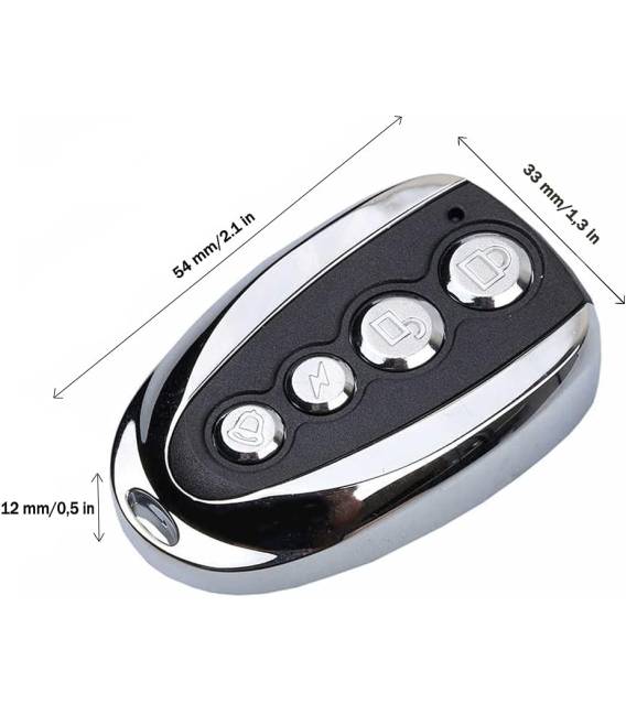 2X BFT MITTO2 OU MITTO4 ET TRC1 TRC2 OU TRC4 telecommande universelle 433 MHZ Porte de Garage