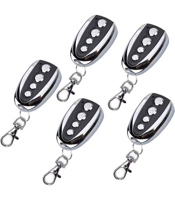 5X BFT MITTO2 OU MITTO4 ET TRC1 TRC2 OU TRC4 telecommande universelle 433 MHZ Porte de Garage