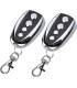 2X SET Ditec, V2 , Nice Flor-s Universal Remote Control 433 MHZ Alarm 4 Buttons