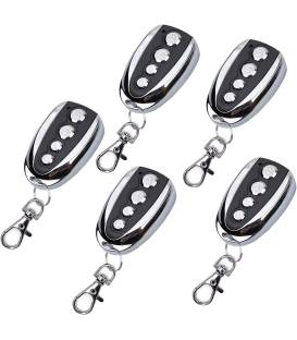 5X SET Ditec, V2 , Nice Flor-s Universal Remote Control 433 MHZ Garage 4 Buttons
