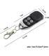HD-LINE Telecommande Universelle de Portail — Compatible avec Liftmaster ✓4330E ✓4332E ✓4333E ✓4335E — Telecommande Garage Un
