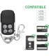 2X Liftmaster ✓4330E ✓4332E ✓4333E ✓4335E Telecommande Universelle de Portail — Telecommande Garage [ 433,92 Mhz ] — 4 Canal